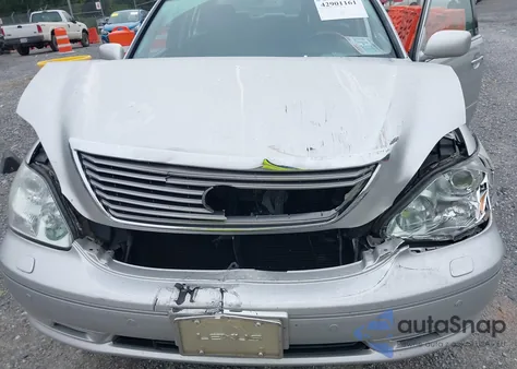 2004 Lexus Ls 430 from USA, damaged, VIN JTHBN36F740160579